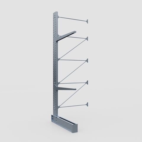 Cantilever Rack - Single Sided - Super Heavy Duty - Hot Dip Galvanized - Add-On Bay - Height 4877mm