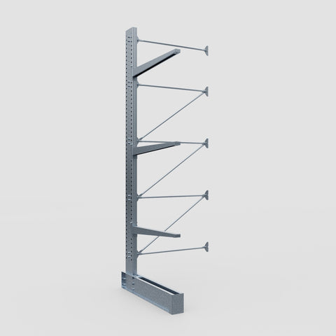 Cantilever Rack - Single Sided - Super Heavy Duty - Hot Dip Galvanized - Add-On Bay - Height 4877mm
