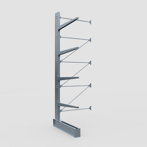Cantilever Rack - Single Sided - Super Heavy Duty - Hot Dip Galvanized - Add-On Bay - Height 4877mm