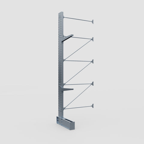 Cantilever Rack - Single Sided - Super Heavy Duty - Hot Dip Galvanized - Add-On Bay - Height 4877mm