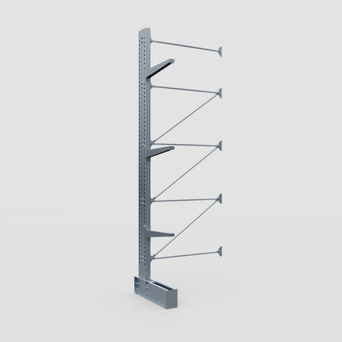 Cantilever Rack - Single Sided - Super Heavy Duty - Hot Dip Galvanized - Add-On Bay - Height 4877mm