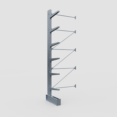 Cantilever Rack - Single Sided - Super Heavy Duty - Hot Dip Galvanized - Add-On Bay - Height 4877mm
