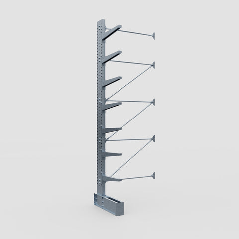Cantilever Rack - Single Sided - Super Heavy Duty - Hot Dip Galvanized - Add-On Bay - Height 4877mm