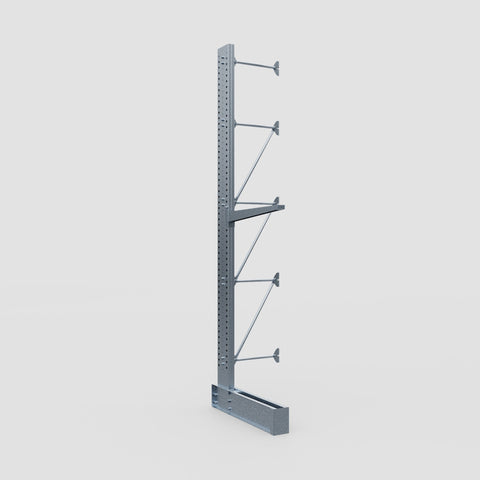 Cantilever Rack - Single Sided - Super Heavy Duty - Hot Dip Galvanized - Add-On Bay - Height 4877mm