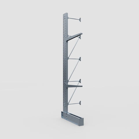 Cantilever Rack - Single Sided - Super Heavy Duty - Hot Dip Galvanized - Add-On Bay - Height 4877mm