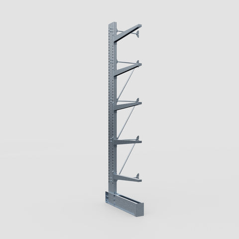Cantilever Rack - Single Sided - Super Heavy Duty - Hot Dip Galvanized - Add-On Bay - Height 4877mm