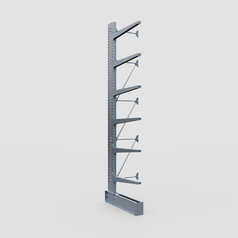 Cantilever Rack - Single Sided - Super Heavy Duty - Hot Dip Galvanized - Add-On Bay - Height 4877mm