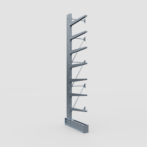 Cantilever Rack - Single Sided - Super Heavy Duty - Hot Dip Galvanized - Add-On Bay - Height 4877mm