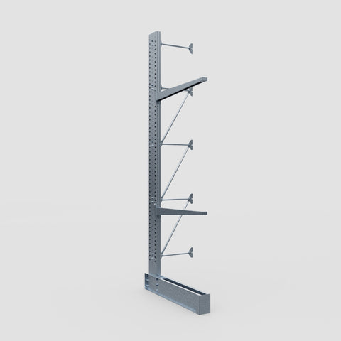 Cantilever Rack - Single Sided - Super Heavy Duty - Hot Dip Galvanized - Add-On Bay - Height 4877mm