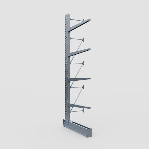 Cantilever Rack - Single Sided - Super Heavy Duty - Hot Dip Galvanized - Add-On Bay - Height 4877mm