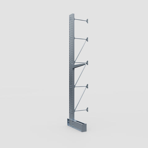 Cantilever Rack - Single Sided - Super Heavy Duty - Hot Dip Galvanized - Add-On Bay - Height 4877mm