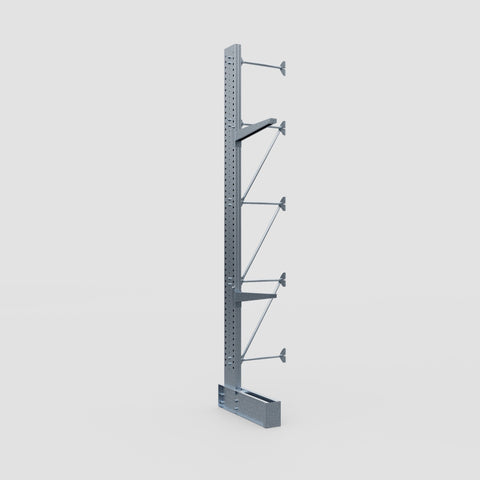 Cantilever Rack - Single Sided - Super Heavy Duty - Hot Dip Galvanized - Add-On Bay - Height 4877mm