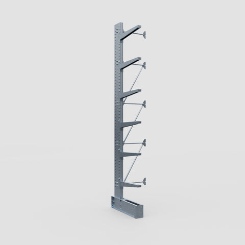 Cantilever Rack - Single Sided - Super Heavy Duty - Hot Dip Galvanized - Add-On Bay - Height 4877mm