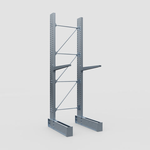 Cantilever Rack - Single Sided - Super Heavy Duty - Hot Dip Galvanized - Full Bay - Height 4267mm