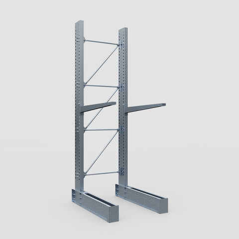 Cantilever Rack - Single Sided - Super Heavy Duty - Hot Dip Galvanized - Full Bay - Height 4267mm