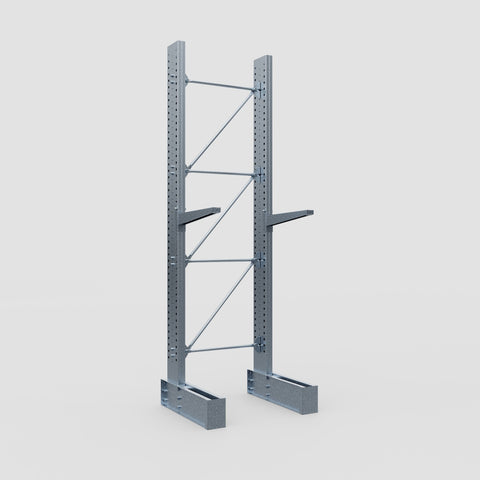 Cantilever Rack - Single Sided - Super Heavy Duty - Hot Dip Galvanized - Full Bay - Height 4267mm