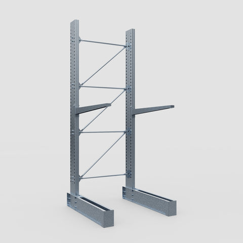 Cantilever Rack - Single Sided - Super Heavy Duty - Hot Dip Galvanized - Full Bay - Height 4267mm
