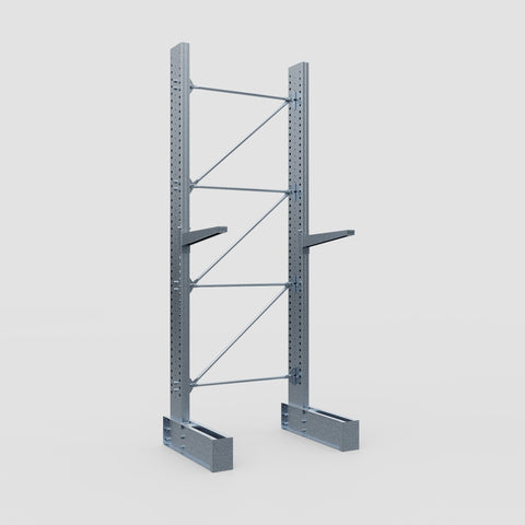 Cantilever Rack - Single Sided - Super Heavy Duty - Hot Dip Galvanized - Full Bay - Height 4267mm