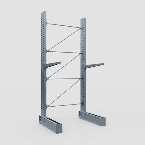 Cantilever Rack - Single Sided - Super Heavy Duty - Hot Dip Galvanized - Full Bay - Height 4267mm