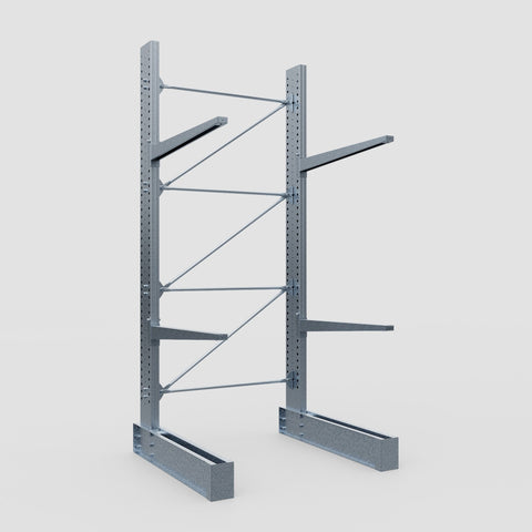 Cantilever Rack - Single Sided - Super Heavy Duty - Hot Dip Galvanized - Full Bay - Height 4267mm