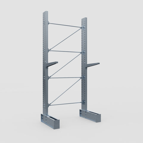 Cantilever Rack - Single Sided - Super Heavy Duty - Hot Dip Galvanized - Full Bay - Height 4267mm