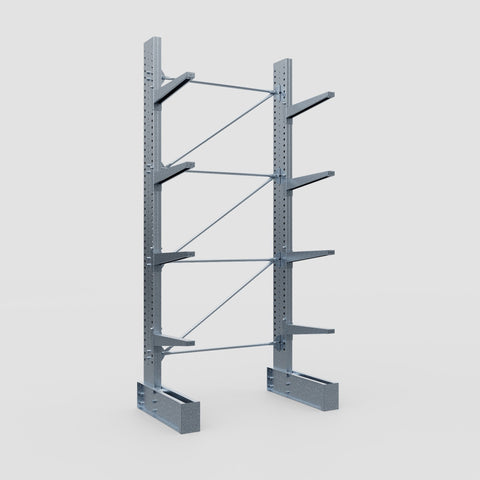 Cantilever Rack - Single Sided - Super Heavy Duty - Hot Dip Galvanized - Full Bay - Height 4267mm