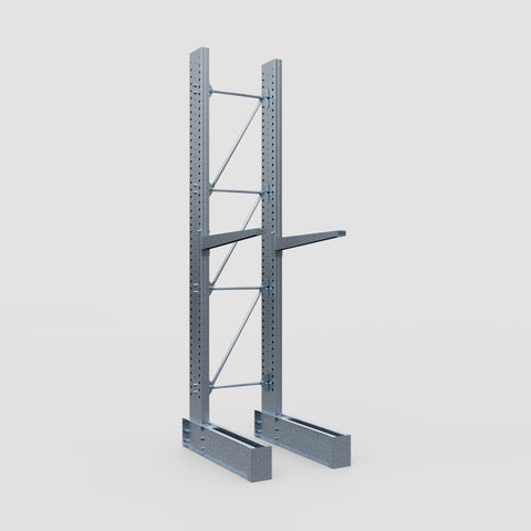 Cantilever Rack - Single Sided - Super Heavy Duty - Hot Dip Galvanized - Full Bay - Height 4267mm