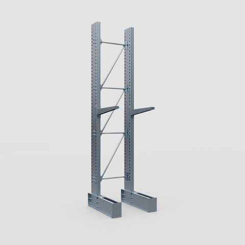 Cantilever Rack - Single Sided - Super Heavy Duty - Hot Dip Galvanized - Full Bay - Height 4267mm