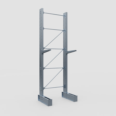 Cantilever Rack - Single Sided - Super Heavy Duty - Hot Dip Galvanized - Full Bay - Height 4877mm