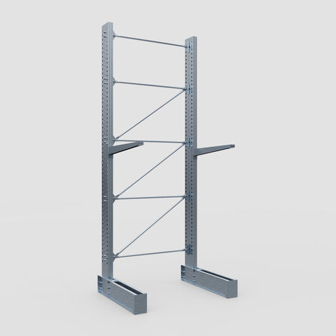 Cantilever Rack - Single Sided - Super Heavy Duty - Hot Dip Galvanized - Full Bay - Height 4877mm
