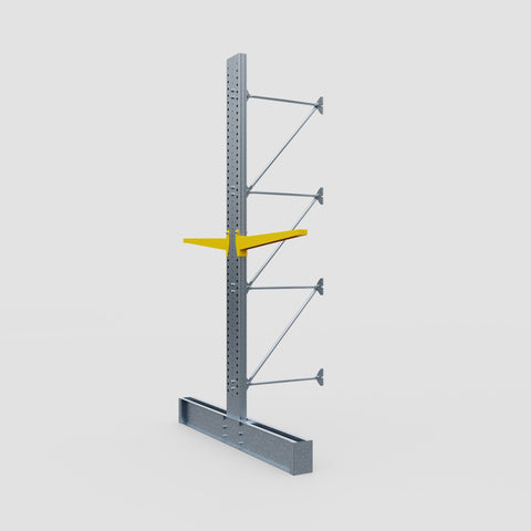 Cantilever Rack - Double Sided - Super Heavy Duty - Powder Coated - Add-On Bay - Height 4267mm