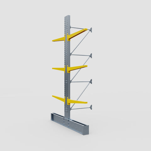 Cantilever Rack - Double Sided - Super Heavy Duty - Powder Coated - Add-On Bay - Height 4267mm