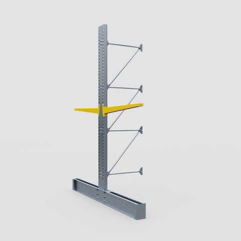 Cantilever Rack - Double Sided - Super Heavy Duty - Powder Coated - Add-On Bay - Height 4267mm