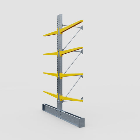 Cantilever Rack - Double Sided - Super Heavy Duty - Powder Coated - Add-On Bay - Height 4267mm
