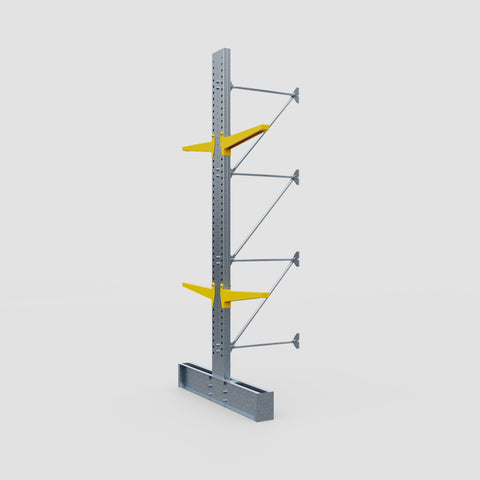 Cantilever Rack - Double Sided - Super Heavy Duty - Powder Coated - Add-On Bay - Height 4267mm