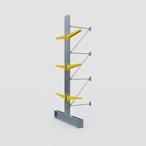 Cantilever Rack - Double Sided - Super Heavy Duty - Powder Coated - Add-On Bay - Height 4267mm