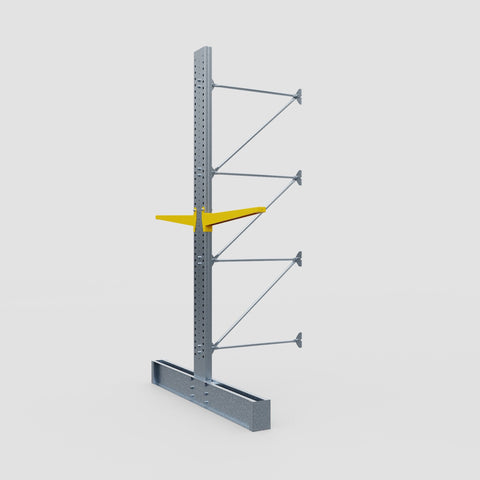 Cantilever Rack - Double Sided - Super Heavy Duty - Powder Coated - Add-On Bay - Height 4267mm
