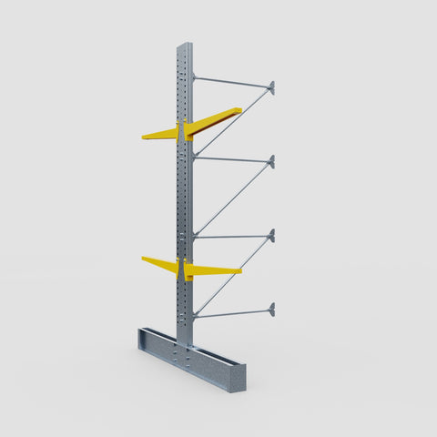 Cantilever Rack - Double Sided - Super Heavy Duty - Powder Coated - Add-On Bay - Height 4267mm