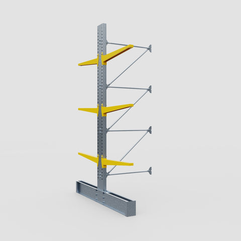 Cantilever Rack - Double Sided - Super Heavy Duty - Powder Coated - Add-On Bay - Height 4267mm