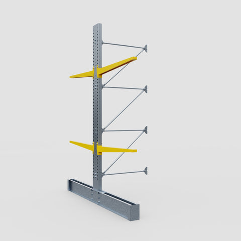 Cantilever Rack - Double Sided - Super Heavy Duty - Powder Coated - Add-On Bay - Height 4267mm
