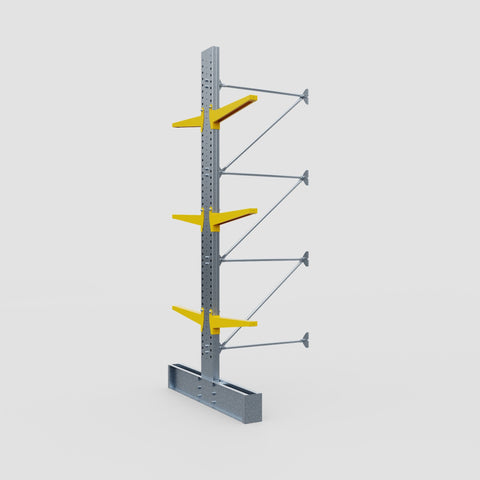 Cantilever Rack - Double Sided - Super Heavy Duty - Powder Coated - Add-On Bay - Height 4267mm