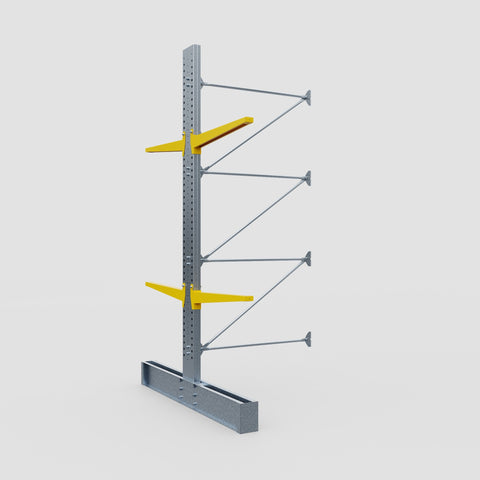 Cantilever Rack - Double Sided - Super Heavy Duty - Powder Coated - Add-On Bay - Height 4267mm