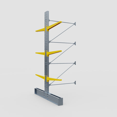 Cantilever Rack - Double Sided - Super Heavy Duty - Powder Coated - Add-On Bay - Height 4267mm