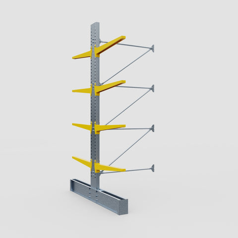 Cantilever Rack - Double Sided - Super Heavy Duty - Powder Coated - Add-On Bay - Height 4267mm