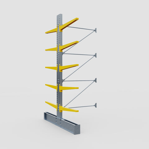 Cantilever Rack - Double Sided - Super Heavy Duty - Powder Coated - Add-On Bay - Height 4267mm