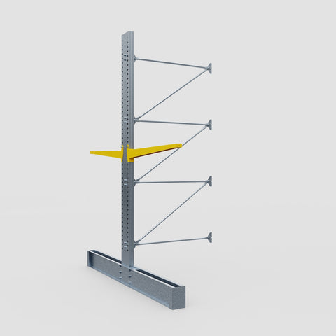Cantilever Rack - Double Sided - Super Heavy Duty - Powder Coated - Add-On Bay - Height 4267mm