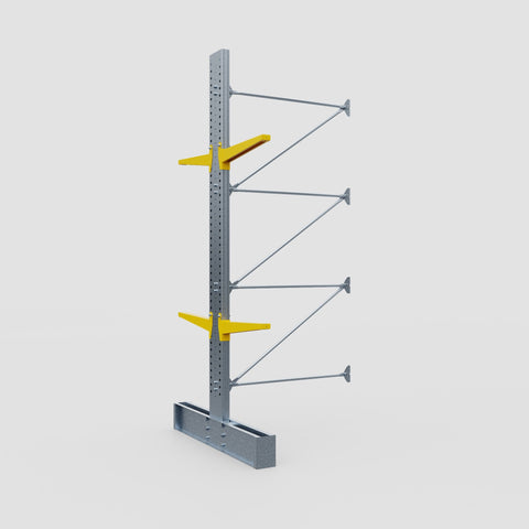 Cantilever Rack - Double Sided - Super Heavy Duty - Powder Coated - Add-On Bay - Height 4267mm
