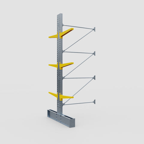 Cantilever Rack - Double Sided - Super Heavy Duty - Powder Coated - Add-On Bay - Height 4267mm