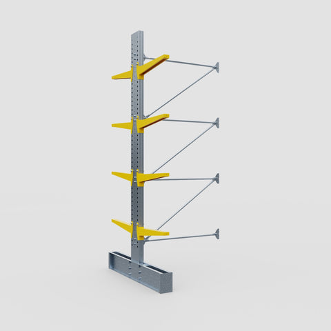 Cantilever Rack - Double Sided - Super Heavy Duty - Powder Coated - Add-On Bay - Height 4267mm