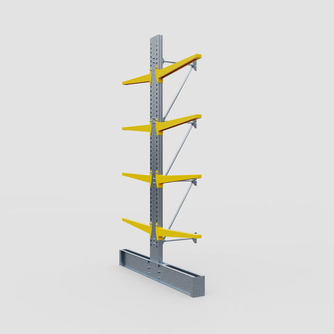 Cantilever Rack - Double Sided - Super Heavy Duty - Powder Coated - Add-On Bay - Height 4267mm